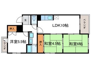 アルテ上桂の物件間取画像